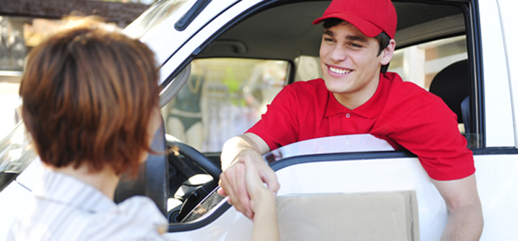 friendly delivery drivers, couriers birmingham